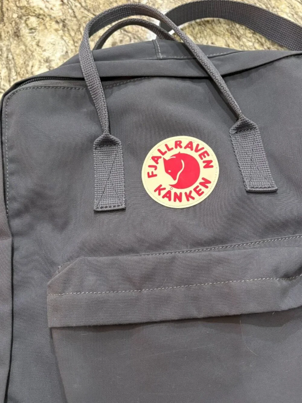 Fjallraven Kanken 17in Laptop Backpack Gray
